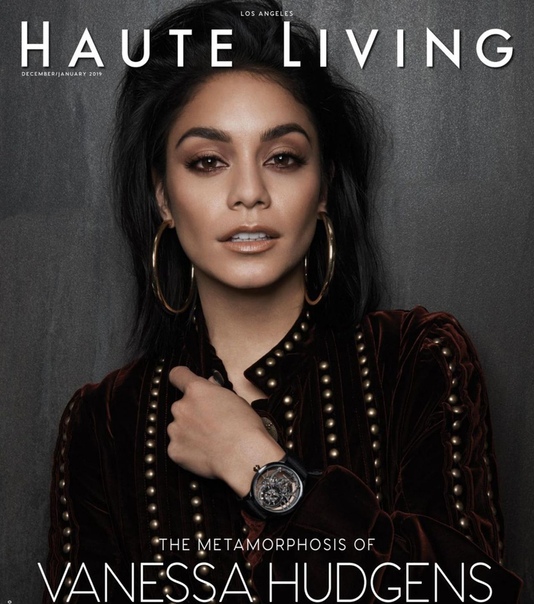 ВАнесса Хадженс в фотосессии для идания Haute Living / декабрь-январь 2018/19